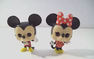 Lote de figuras Funko Pocket Pop de Disney Mickey Mouse y Minnie Mouse - Imagen 1 de 3
