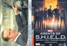 MARVEL AGENTS OF S.H.I.E.L.D SHIELD SEASON 1 2015 RITTENHOUSE PROMO CARD P1 TV