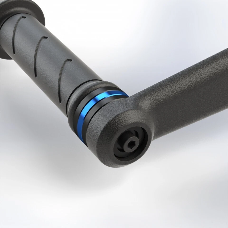 Kit contrappesi manubrio Kbike per Ducati Multistrada V4/Desert-X/Hyper 698 - Immagine 1 di 1