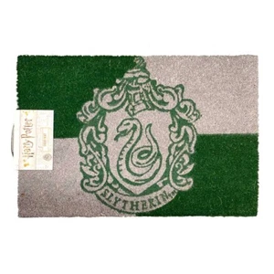 Harry Potter - 'Slytherin Crest' Hogwarts Door Mat - Licensed **FREE DELIVERY** - Picture 1 of 2