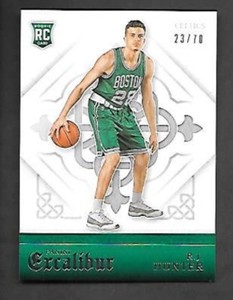 R.J. HUNTER 2015-16 EXCALIBUR SILVER ROOKIE #185 SERIAL #23/70 BOSTON CELTICS