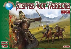 CONAN THE BARBARIAN SAGA Era hyboriana Steppes Foot Warriors SET3-SOLDATINI 1/72 - Photo 1/2