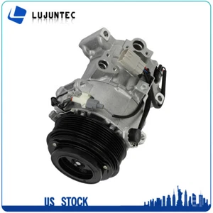 A/C Compressor w/Clutch & Pulleys Fits 2007 2008 2009 2010 2011 Lexus GS350 3.5L - Picture 1 of 7