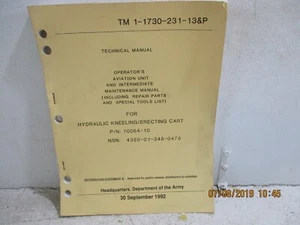 TM 1-1730-231-13&P OPERATOR'S AVIATION UNIT AND INTERMEDIATE MAINTENANCE MANUAL  - Bild 1 von 7
