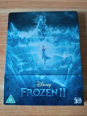 Frozen II (2019) - uk 3D blu ray & blu ray Steelbook + slipcover - Disney Film - Image 1 of 4