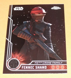 2023 Topps Chrome Star Wars Fennec Shand #90 Base Card - Picture 1 of 2