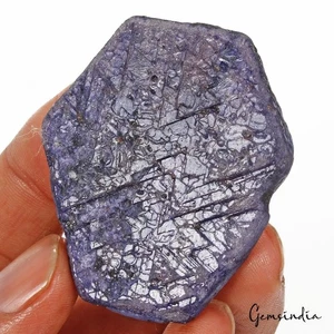 Enorme gema mineral crudo suelto extraído tierra áspera sin cortar zafiro azul natural 240 quilates - Imagen 1 de 5