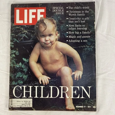 Life Magazine December 17, 1971 – Children: A Special Double Issue Foto 1 de 3