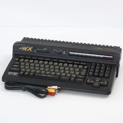 MSX2+ FS-A1WX Personal Computer Panasonic Testato -Nuova Cinghia Gomma- 23170 - Immagine 1 di 4