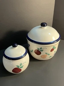 4 Piece Princess House Orchard Medley Bowls With Lids - Picture 1 of 7