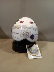 Cascos NZI 3D Vintage II Vespa Floral Talla S #135. - Imagen 1 de 8