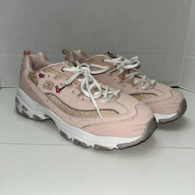 Zapatillas deportivas Skechers D lites Bright Blossoms SN 11977 ROSA FLORES para mujer talla 11 Foto 1 de 4