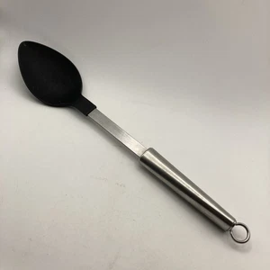 Cuchara para servir Oneida de acero inoxidable y nailon negro resistente al calor cocina de 13" - Imagen 1 de 12