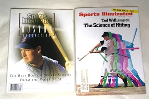 Ted Williams Sports Illustrated Lot The Science of Hitting + Boston Sports Colle - Bild 1 von 6