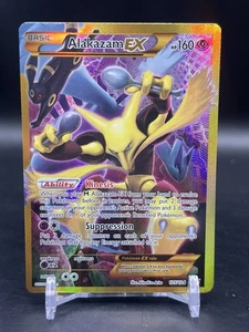 Alakazam EX (Secreto Raro) 125/124 XY Destinos Colisiona Pokémon Inglés Casi Nuevo - Imagen 1 de 4