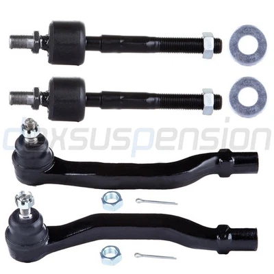 4x Se adapta a Honda Odyssey Accord 1995-1997 dirección delantera interior exterior extremo de barra de amarre Foto 1 de 4