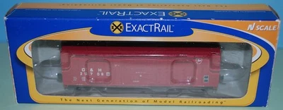 Exact Rail N Scale 51201-1-D&H-Delaware &Hudson Evans 5277 box car #25708 - Image 1 of 4
