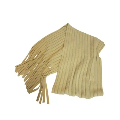 Nordstrom Bufanda Ancha con Flecos Color Tostado 100% Acrílico Ligero Foto 1 de 4