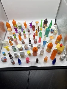 Barbie Doll ACCESSORIES Kitchen Food Barbie Lot DRINK BEVERAGES ABOUT 70 PCs - Picture 1 of 11