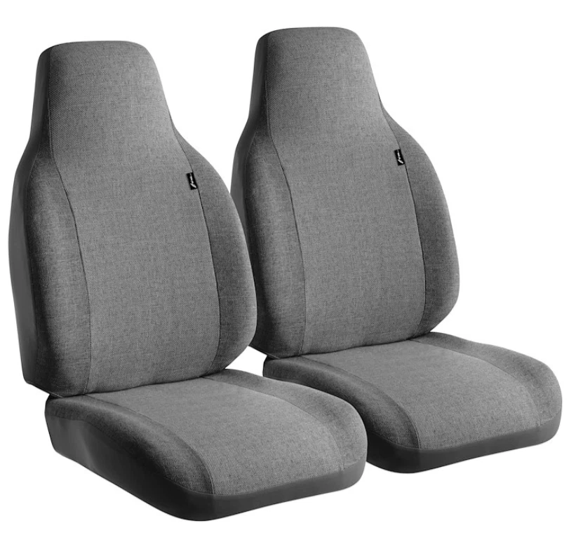 FIA OE301 Gray Custom Fit Center Seat Cover – Semi-Custom OE Tweed Style - Image 1 of 3