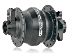 Buje dinamo Shutter Precision (SP) (DYNOHUB) PD-8X - QR15 - ISO 6 orificios disco - Imagen 1 de 2