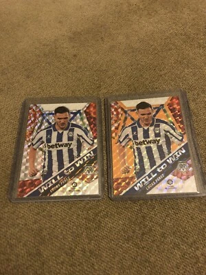 2020-21 MOSAIC La Liga Will to Win Orange Flourescent Lucas Perez #d/25 & Base - Image 1 of 3