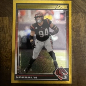 2024 Score - #60 Sam Hubbard Gold /240 Bengles - Bild 1 von 2