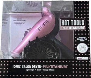 HOT TOOLS HPK03 - 1600 WATT PINK IONIC HAIR DRYER - Picture 1 of 5