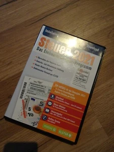 ** ALDI ** STEUER 2021 - EINKOMMENSTEUER PROGRAMM SOFTWARE - CD ROM ***TOP*** - Bild 1 von 1