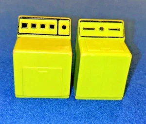 Fisher Price Little People Lavatrice verde lime #725 1972-1978 ripostiglio - Foto 1 di 8