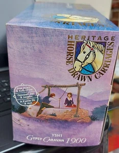 Matchbox Models of Yesteryear YSH1 Gypsy Caravan 1900 Horse Drawn Carriages 1:43 - Picture 1 of 4