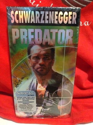 Predator -1987 (VHS 1999 Holofoil) New Factory Sealed Schwarzenegger Watermark  - Image 1 of 4
