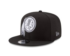 Washington Redskins SQUAD TWIST Black Snapback 9Fifty New Era NFL Hat