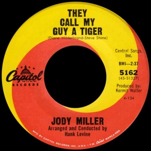 Jody Miller - They Call My Guy A Tiger (7", Single, Los) - Picture 1 of 2