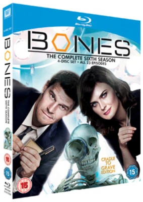 Bones: The Complete Sixth Season Blu-ray (2011) David Boreanaz cert 15 4 discs - Image 1 of 2