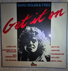 MARC BOLAN AND T-REX. GET IT ON. LP. DINO. VG+ . AUST. COPY. - Picture 1 of 6