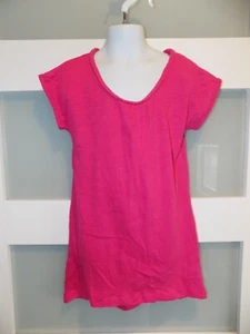 Lei Pink Cap Sleeve Shirt Size L (10/12) Girl's NWOT - Picture 1 of 3