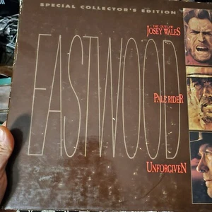 Eastwood 3 Films Laser Disc Box Set - Picture 1 of 5