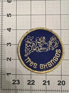 Patch vintage TRES CHANGOS souvenir e viaggio da collezione, toppa da cucire - Foto 1 di 2