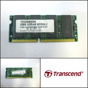 TRANSCEND 32MB SDRAM TS32MIB0294 66MHz Memory RAM for Laptop - Picture 1 of 1