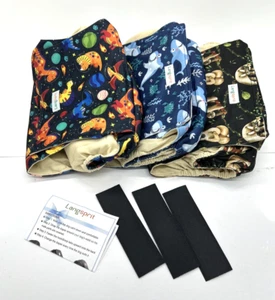 Langsprit Male Belly Bands for Dogs (Pack of 3) - Dog Diapers Male - XL - New - Picture 1 of 6