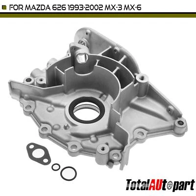 Engine Oil Pump for Mazda 626 1993-2002 MX-3 1992-1994 MX-6 93-97 1.8L 2.5L DOHC - Image 1 of 4