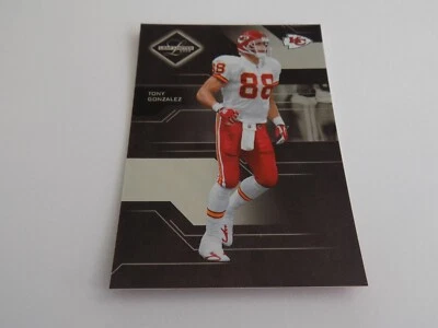 2005 Tony Gonzalez Leaf Limited Card #51 Serial #481/599 - Image 1 of 2