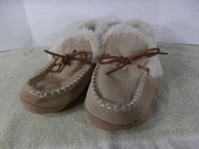 Mocassins femininos CLARKS gola de pele camurça de vaca tamanho 9M EXCELENTE ESTADO USADO!! - Imagem 1 de 4