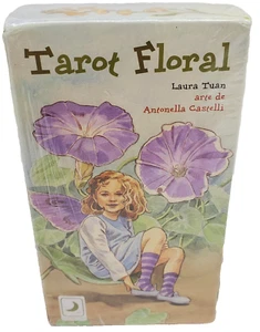 The Spirit of Flowers Tarot NEW SEALED UNopened UNused Made in Italy LO SCARABEO - Picture 1 of 24