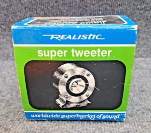 Vintage Speaker Realistic Super Tweeter 40-1310 Japan 8 ohm New in Box