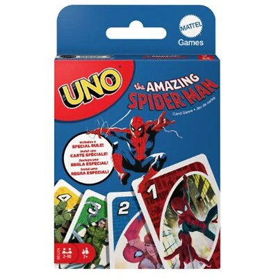 Mattel The Amazing Spider-Man Uno Card Game NEW IN STOCK - Image 1 of 2