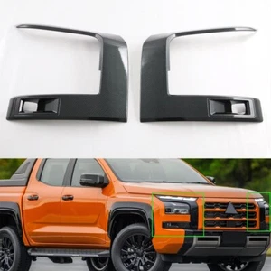 Car Front Headlight Lamp Eyelids Moulding Trim For Mitsubishi L200 2024-2025-26 - Bild 1 von 4