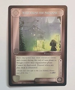 MIDDLE-EARTH CCG MECCG SAFE FROM THE SHADOW AGAINST THE SHADOW ATS COMMON LOTR - Picture 1 of 2