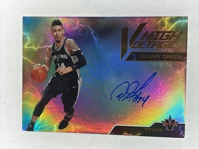 2017-18 Panini Vanguard High Voltage Danny Green On Card Auto 07/99 #HV-DGN - Image 1 of 3